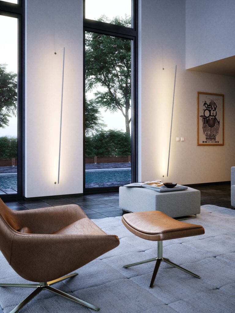 Custom Architectural Lighting Design for Living Room